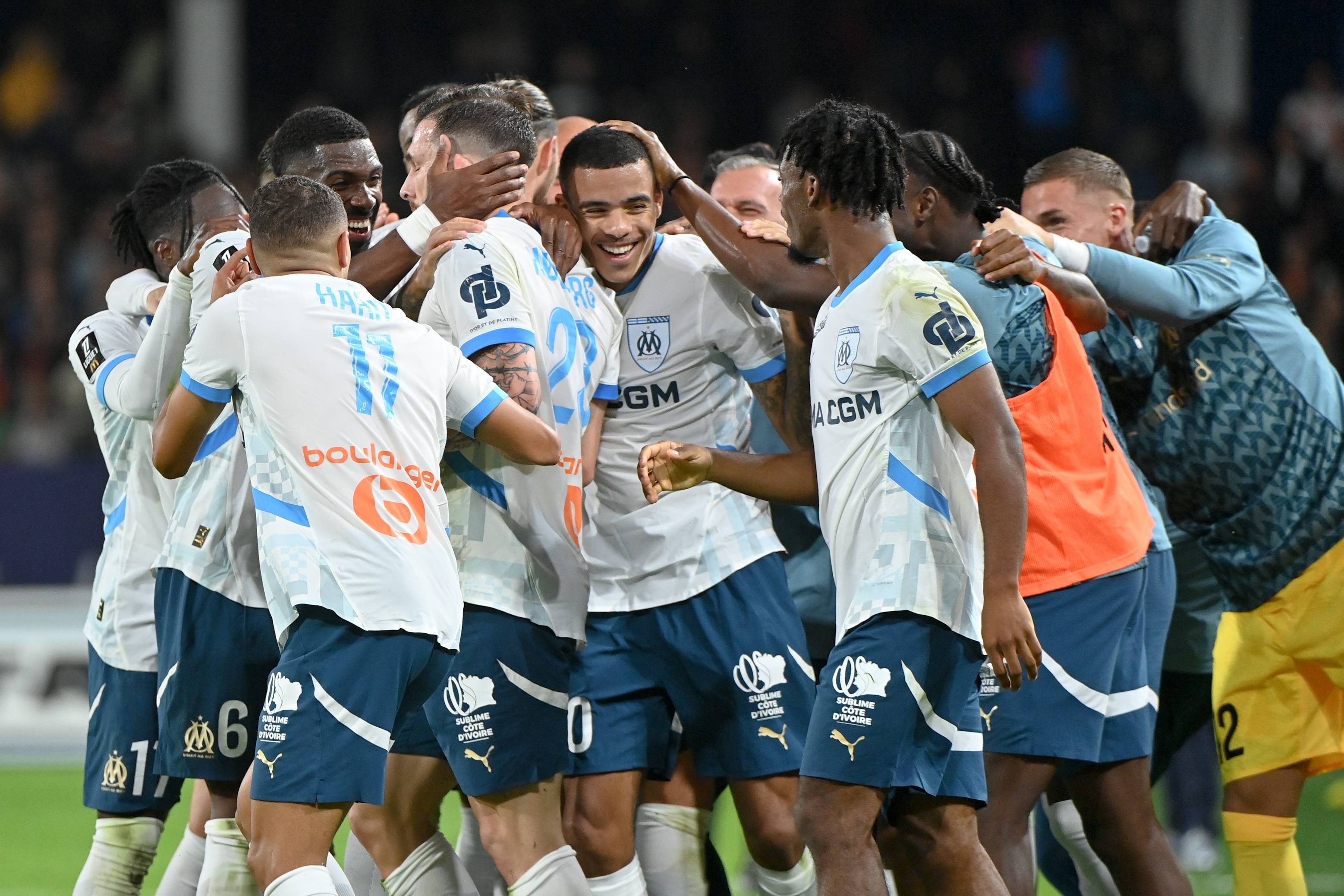 马赛主教练表现亮眼球员发挥出色